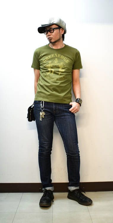 スカルDJTシャツ