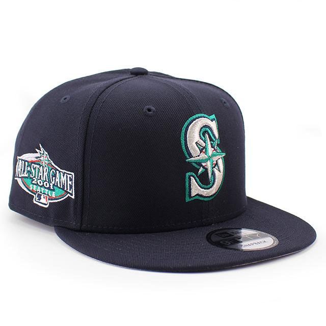 ニューエラ スナップバックキャップ 帽子 NEW ERA 9fifty メンズ レディース MLB シアトル マリナーズ フリーサイズ