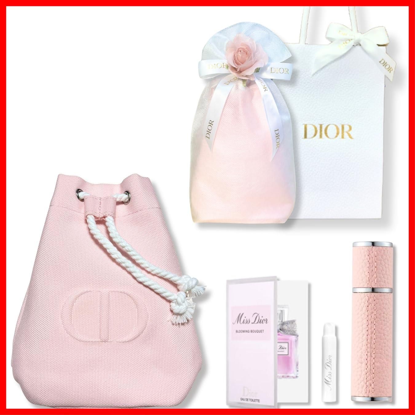 Dior - ディオール　プラチナ会員ノベルティ　ラッピング　アクセサリーポーチ　オードトワレ ディオール プラチナ会員ノベルティ ラッピング アクセサリー
