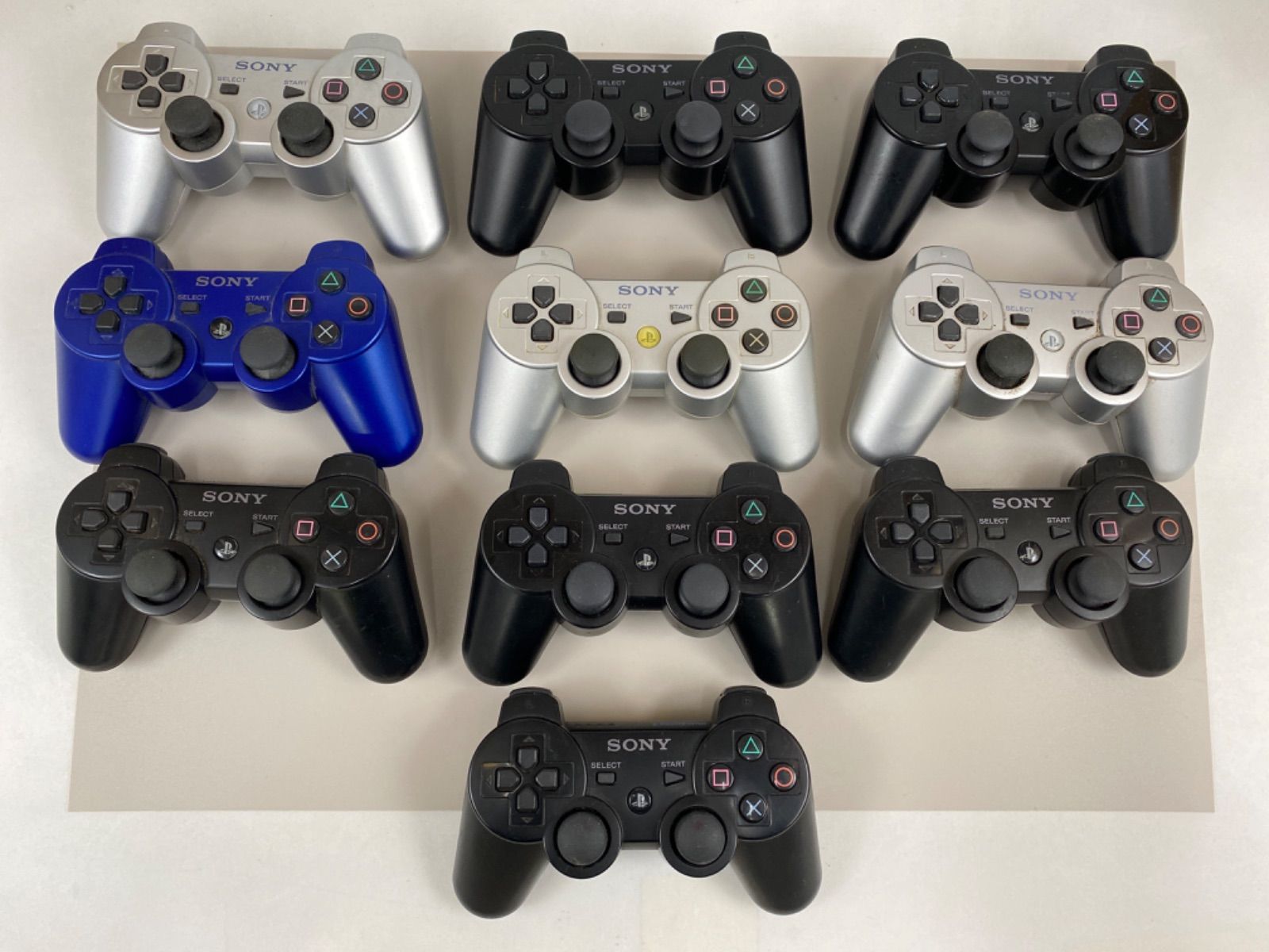 PlayStation3 コントローラー DUALSHOCK3 10点 ジャンク品