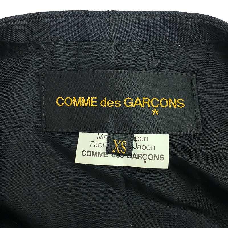 COMME des GARCONS / コムデギャルソン | 2013AW | ドッキングフラワー ベスト ジレ | XS | ブラック | レディース COMME des GARCONS / コムデギャルソン | 2013AW | ドッキングフラワー