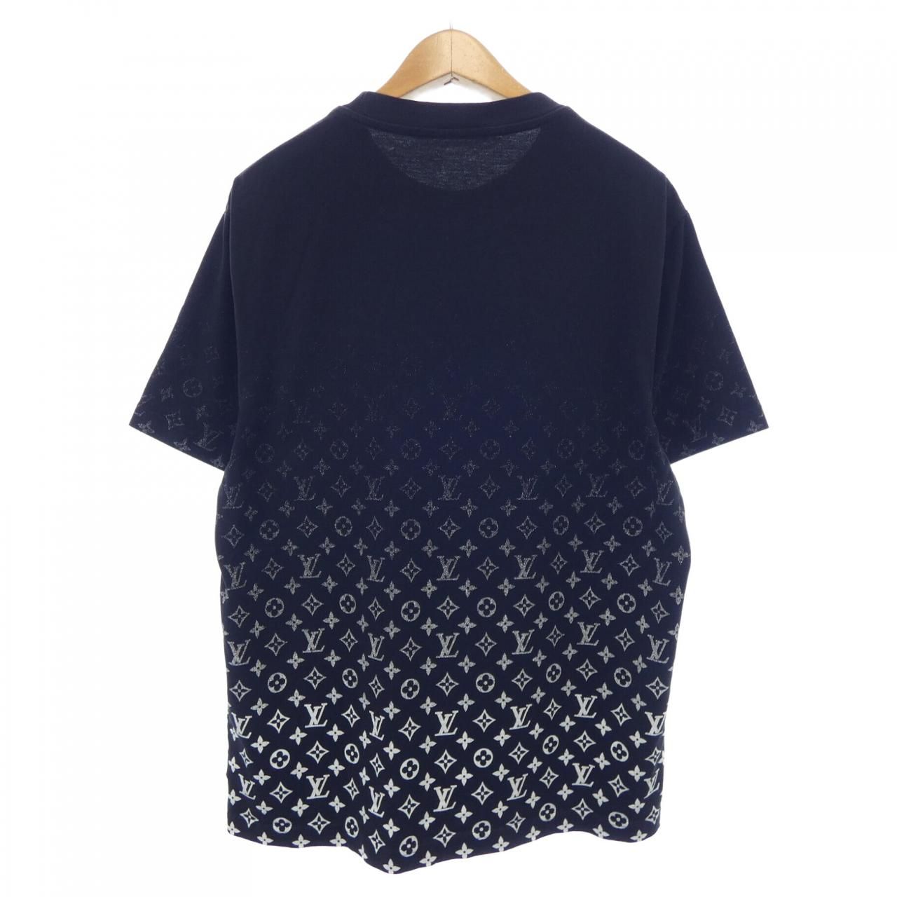 Louis Vuitton アートプリント Tシャツ ブラック ルイ・ヴィトン LV コンサート プリント Tシャツ ブラック