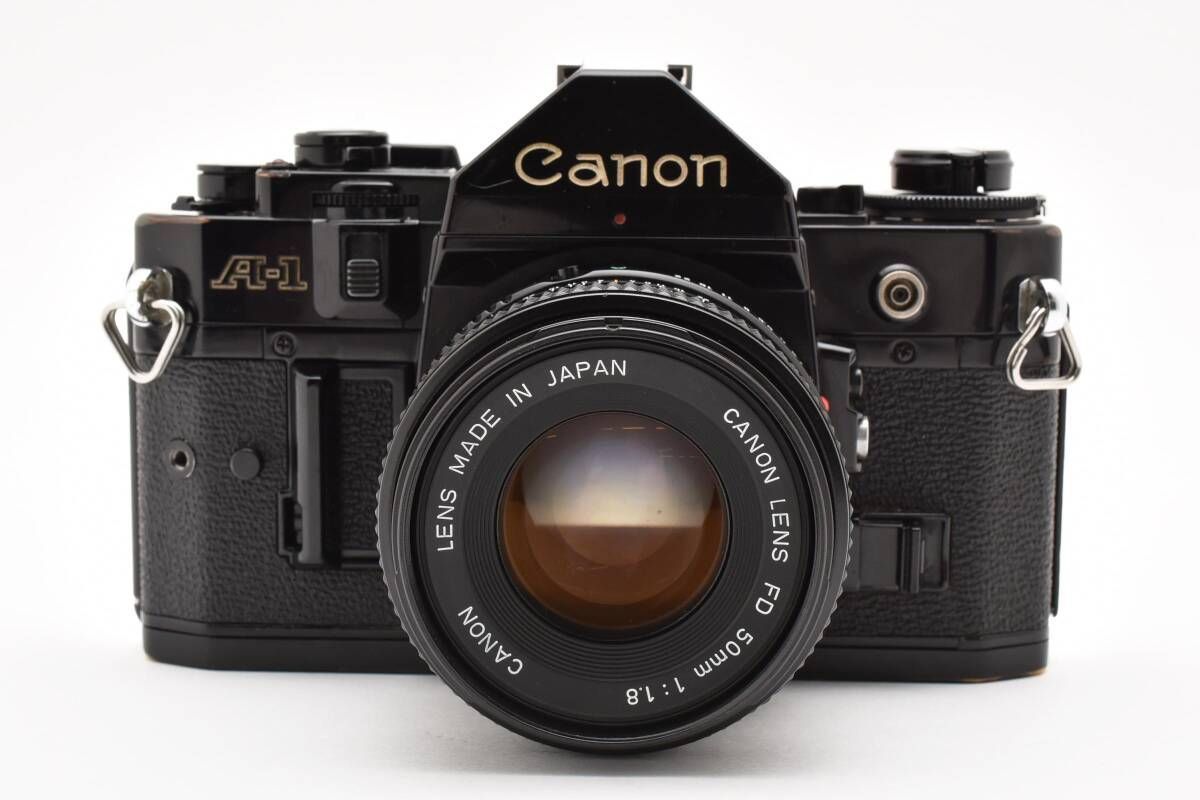 ☆整備済み☆ キャノン CANON A-1 ボディブラック / New FD 50mm
