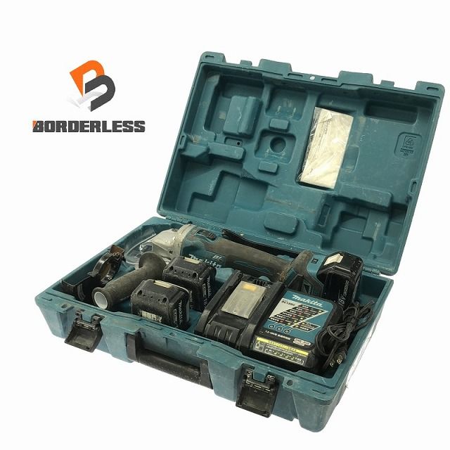 ☆中古品☆makita マキタ 18V 125mm 充電式ディスクグラインダ ☆中古品☆makita マキタ 18V 125mm 充電式ディスクグラインダ