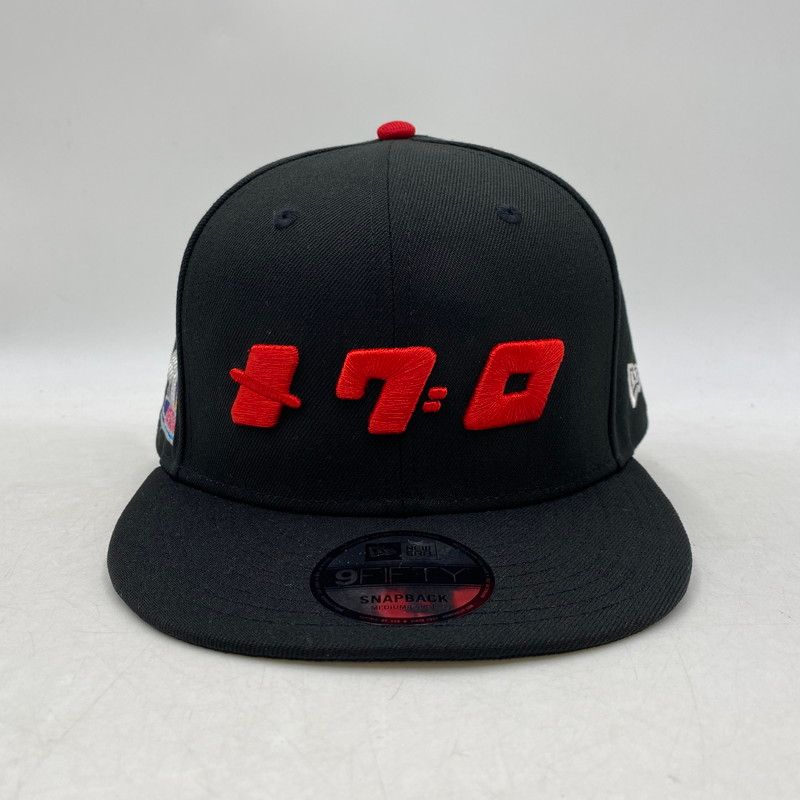 New Era スナップバックキャップ メグロ 中古品】 NEWERA×KAWASAKI ニューエラ×カワサキ メグロ SNAP