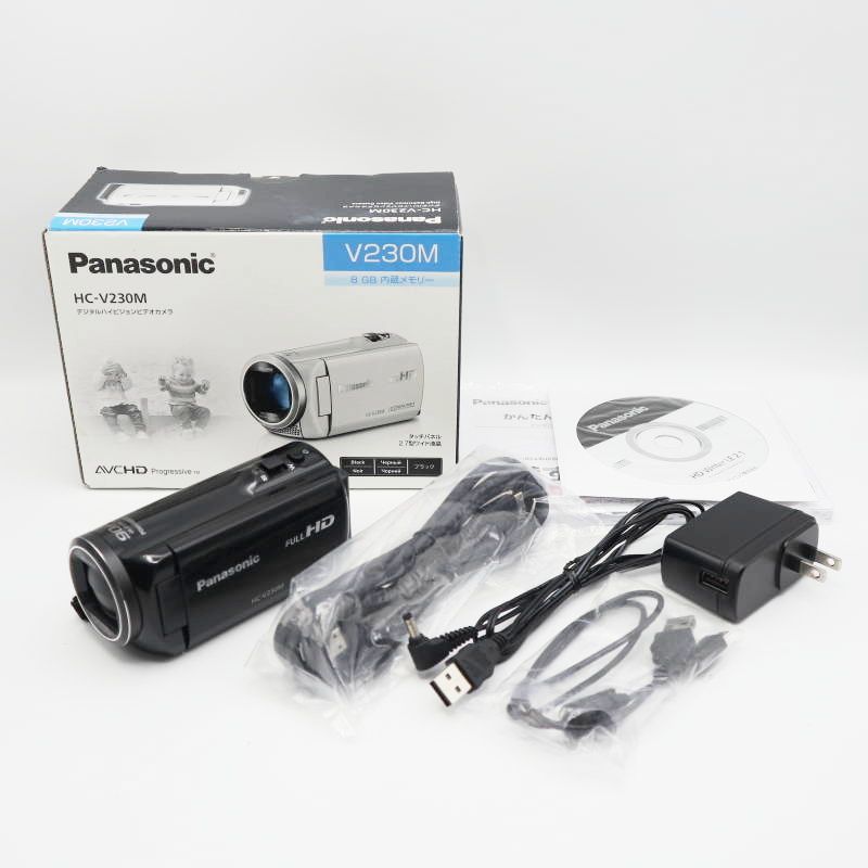 美品 Panasonic パナソニック HC-V230M デジタルハイビジョン