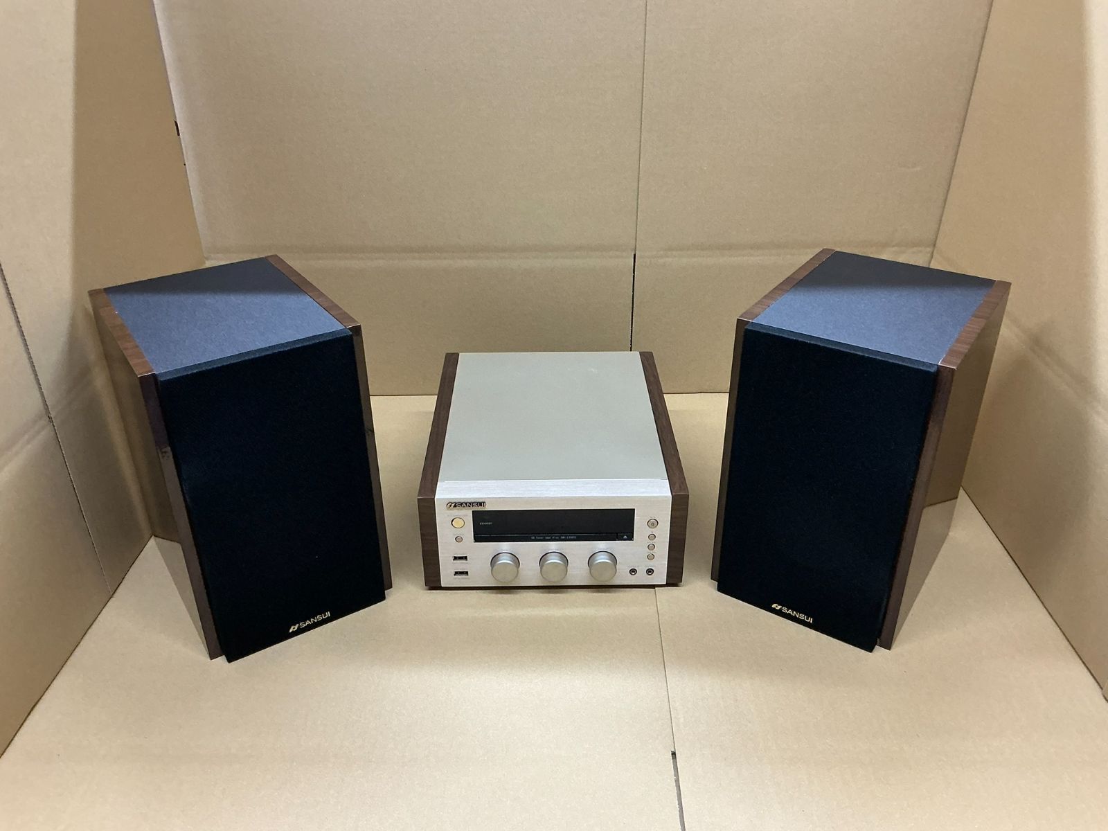 訳アリ SANSUI CDステレオシステム SMC-570BT