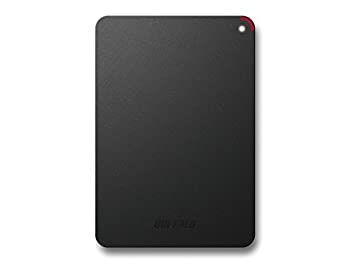 BUFFALO バッファロー 耐衝撃対応 2.5インチ ポータブル 外付けHDD 2TB ブラック HD-PNF2.0U3-GBE