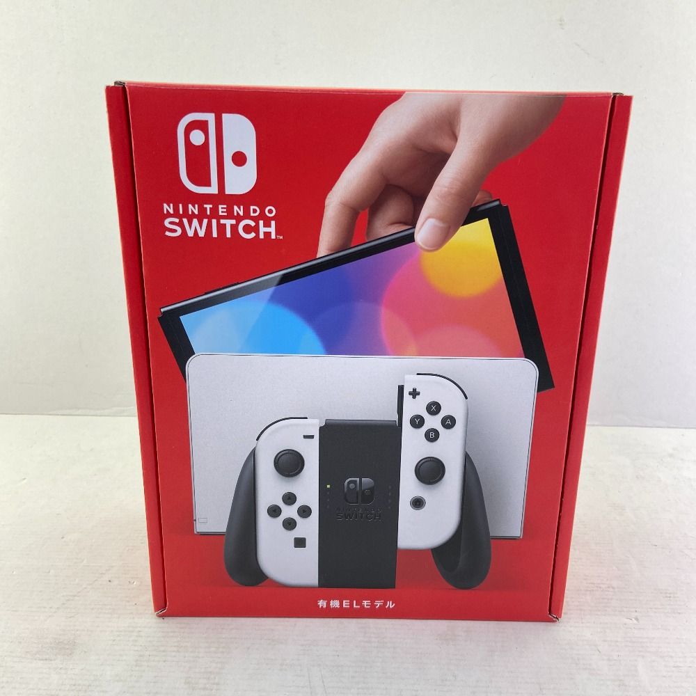 03w10938 Nintendo Switch ニンテンドースイッチ 有機ELモデル ホワイト 未使用品 【中古品】
