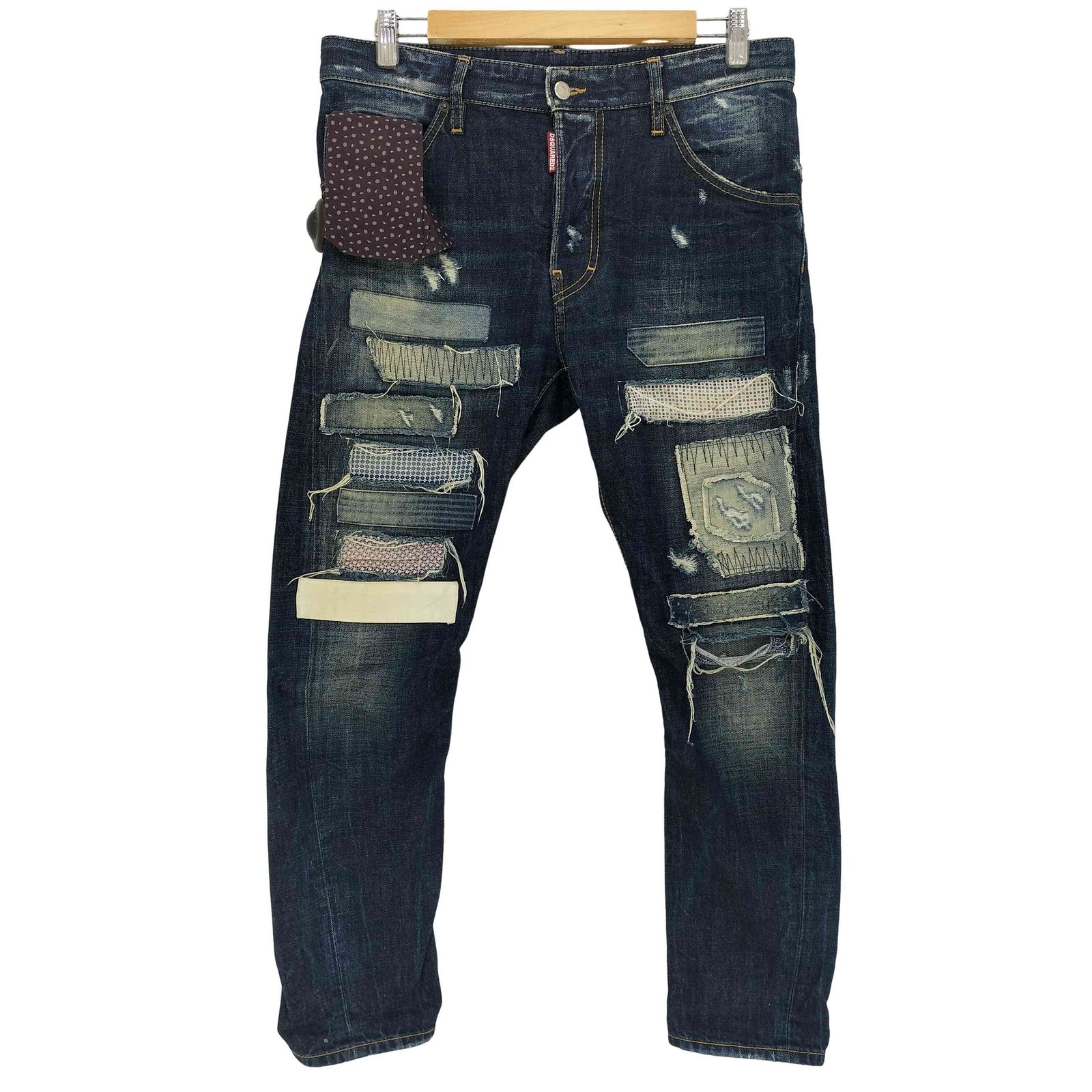 ディースクエアード DSQUARED2 Classic kenny twist jean パッチワーク 