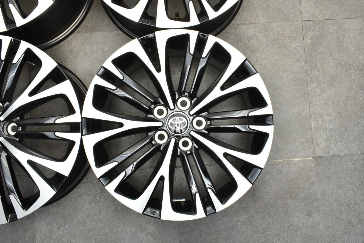 新車外し＋送料込】ヤリスクロスHEV-z 18インチ ホイール4本セット