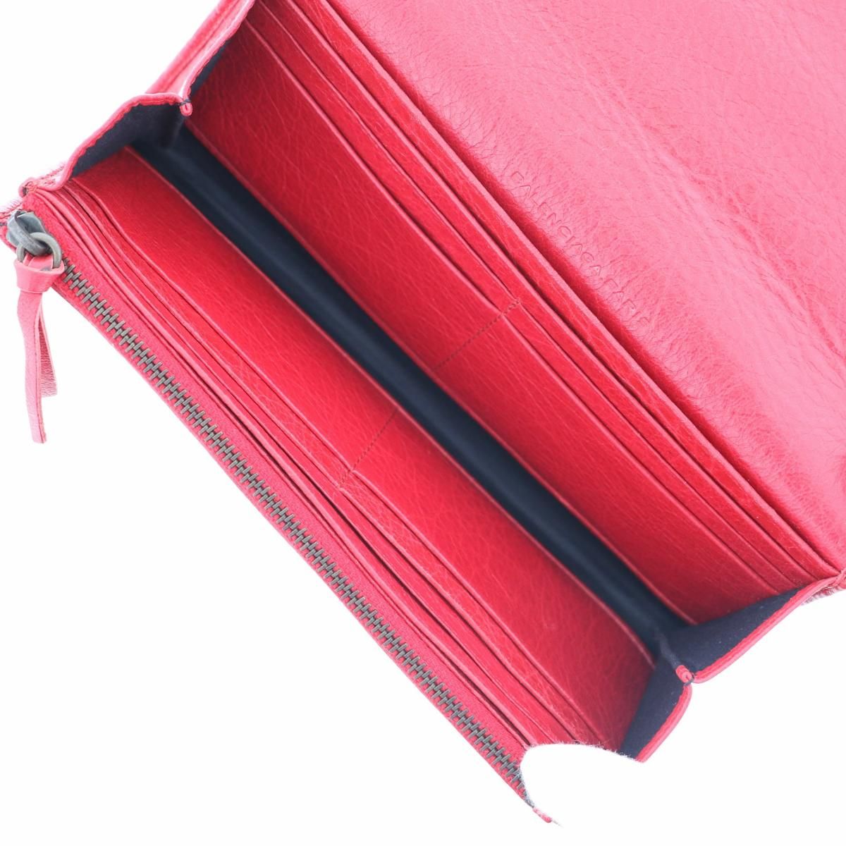 BALENCIAGA バレンシアガ　クラシック　マネー 長財布　 シープスキン BALENCIAGA バレンシアガ クラシック マネー 長財布 シープスキン