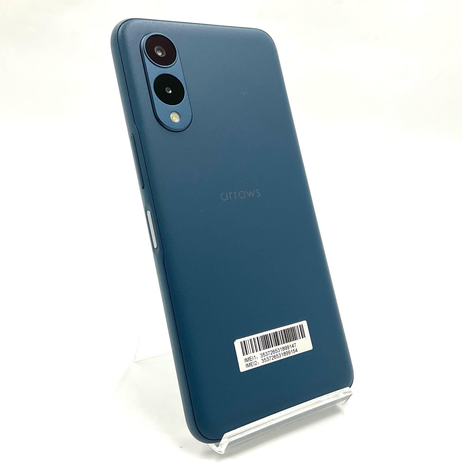 全額返金保証】【最速発送】富士通 arrows We2 64GB ネイビーグリーン