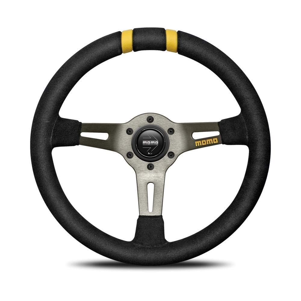 ナルディ クラシック シルバー スポーク レザー 33パイ ホーンボタン