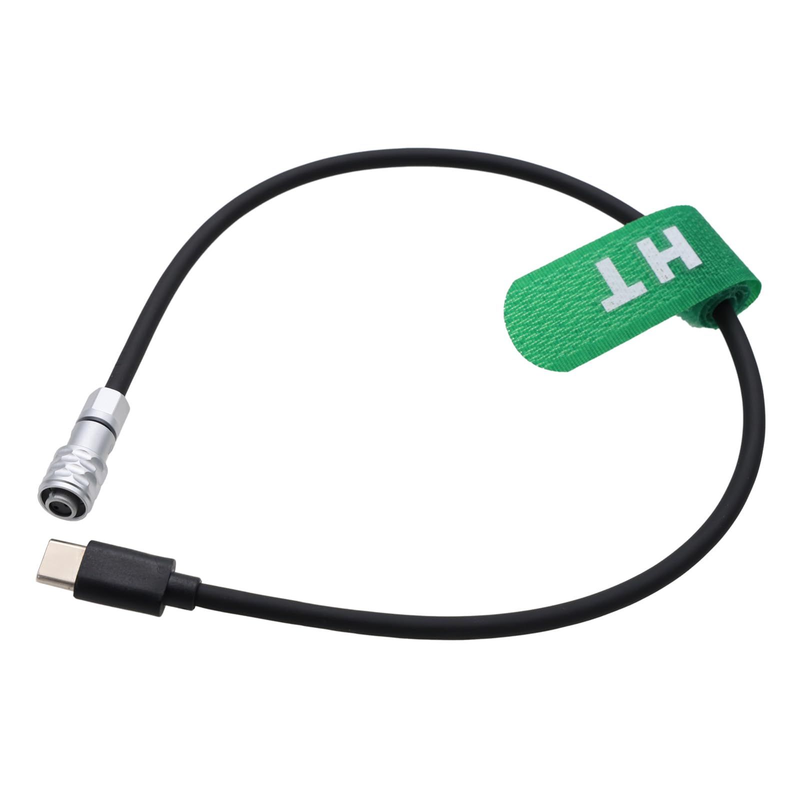 Hangton DJI RS 4 3 Pro 2からBlackmagic BMPCC K 6 G 2 BMCC Kポケットシネマカメラ用USB C電源ケーブル USB Type Cジンバルから2ピンメス12 V 30 cm