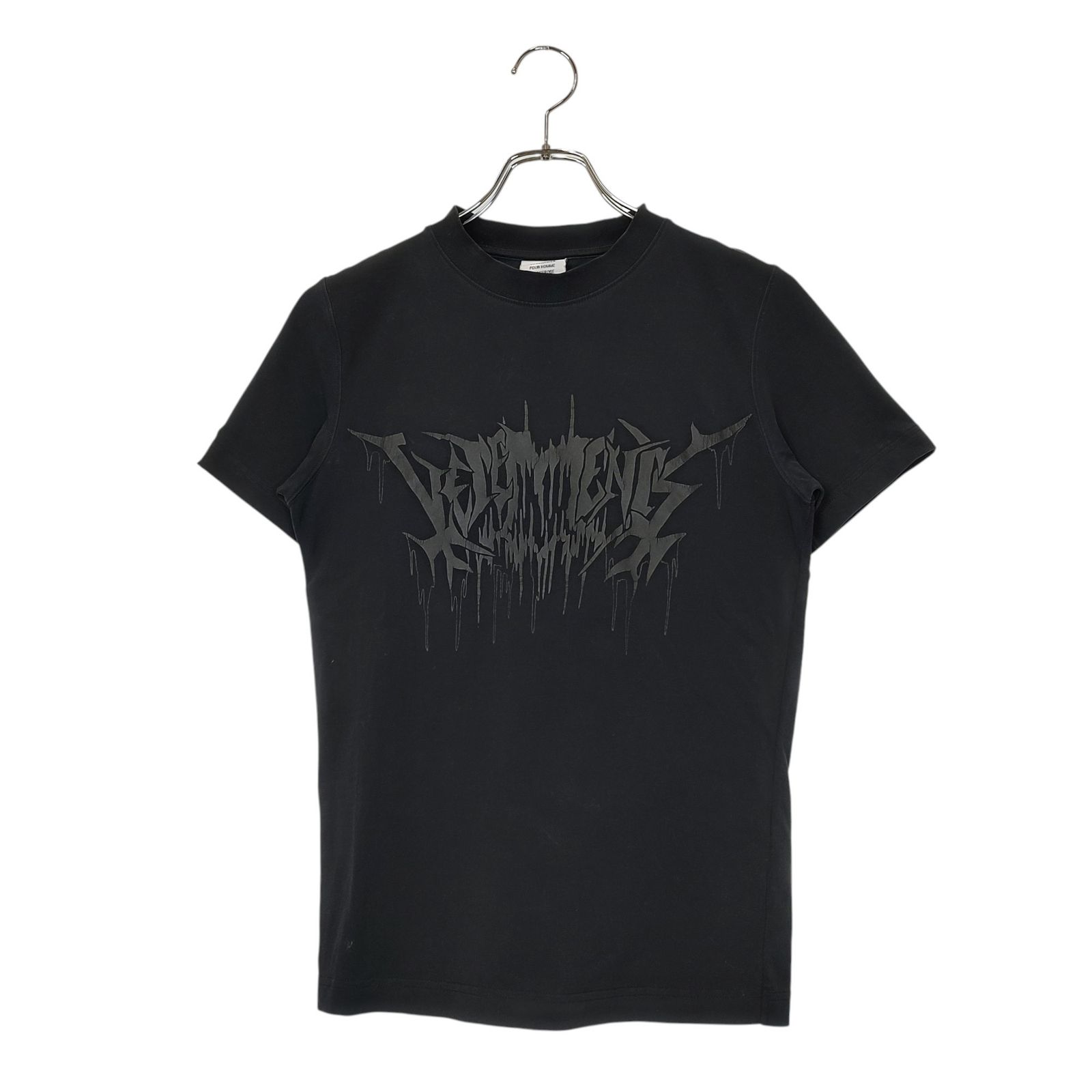 VETEMENTS ヴェトモン SS Tシャツ VETEMENTS ヴェトモン 25SS DRIP METAL FITTED UNISEX T-SHIRT
