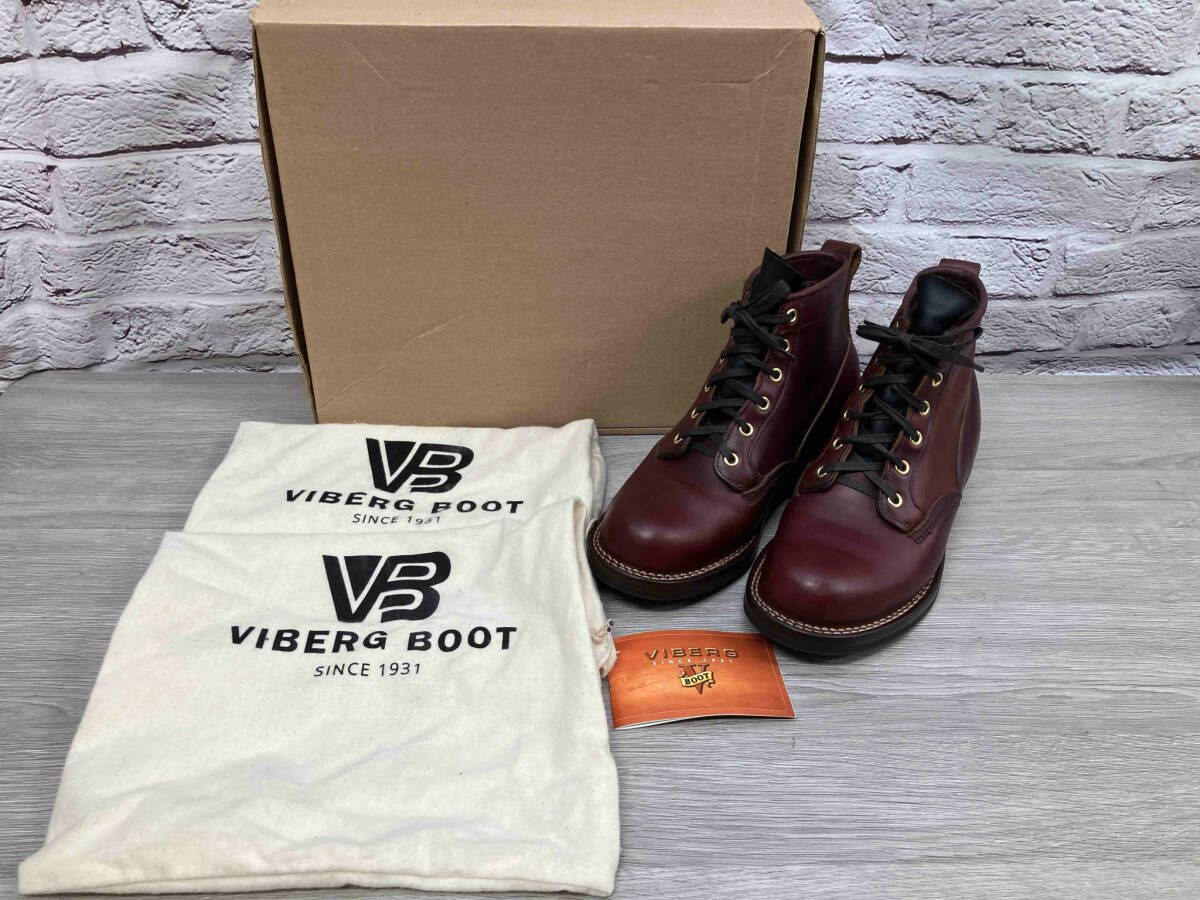 VIBERG 5 COURT BOOTS 430 ブーツ 表記サイズ UK7 ブラウン