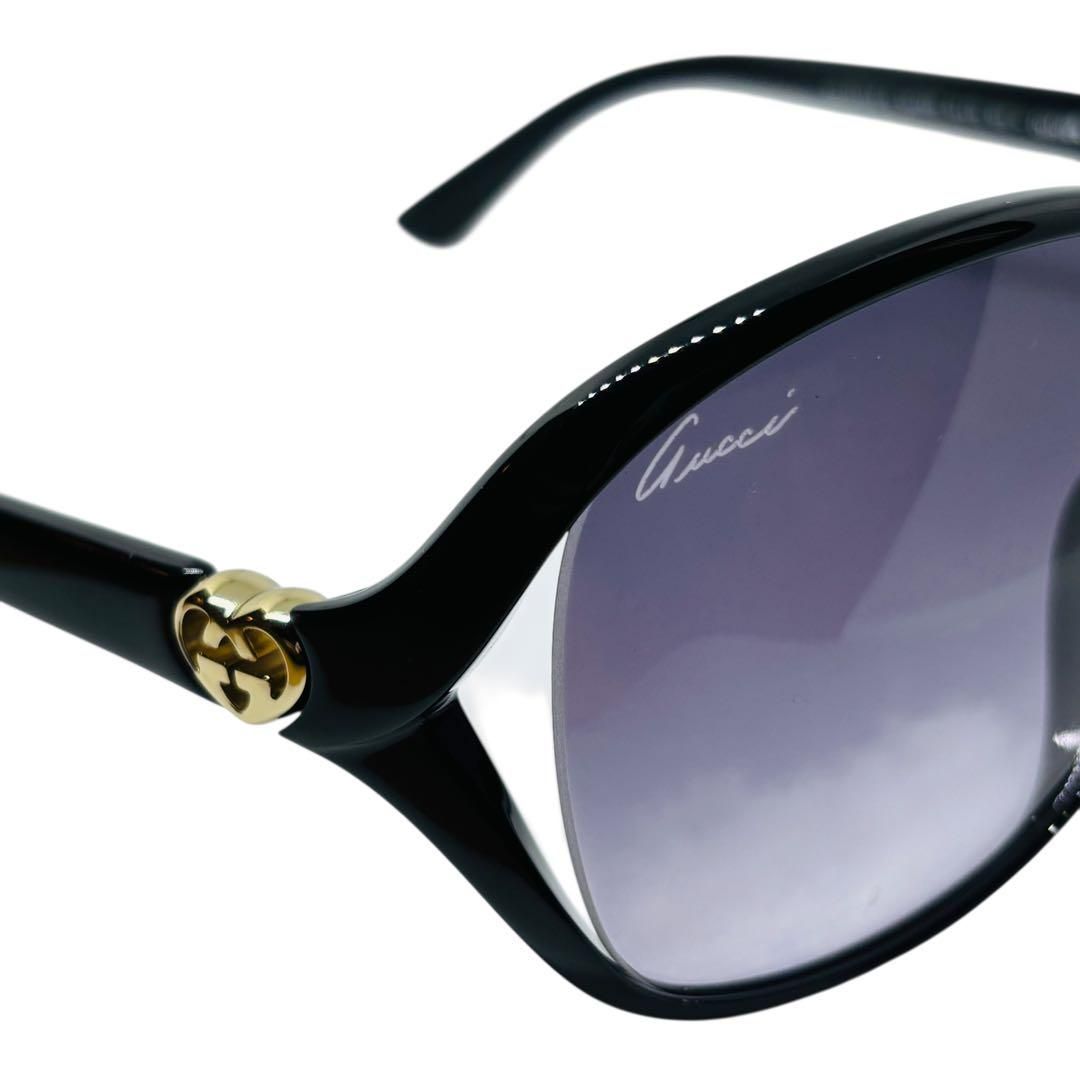 極美品 GUCCI グッチ サングラス インターロッキング ハート GG柄