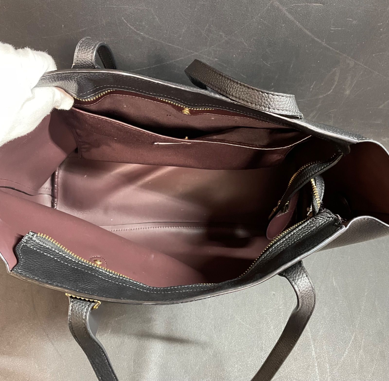 COACH レザー トートバッグ COACH コーチ 69424 ロゴ トートバッグ レザー レディース