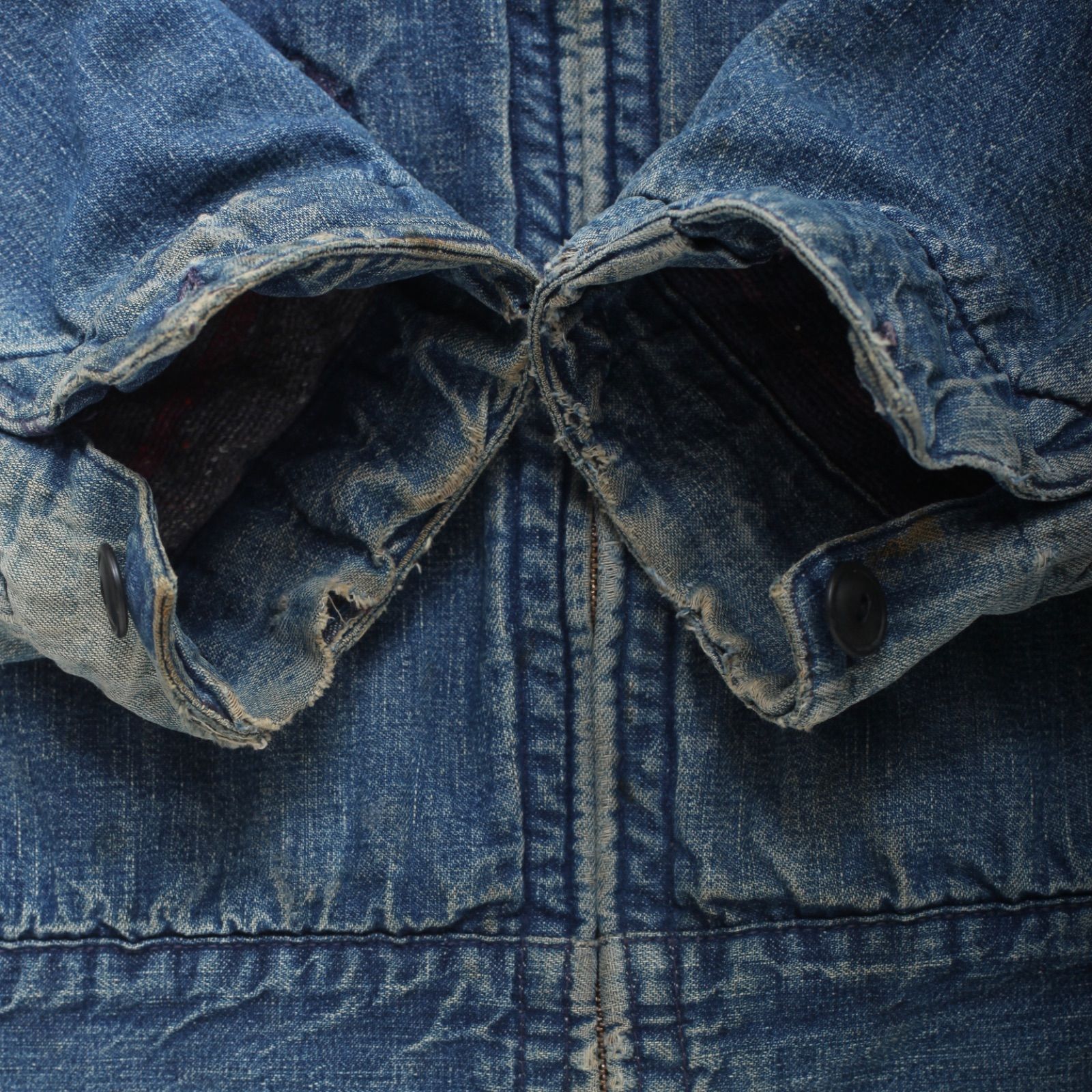【50s】 BLUE BELL デニムジャケット Gripper 91-b 50s】 BLUE BELL デニムジャケット Gripper 91-b 50s】 BLUE