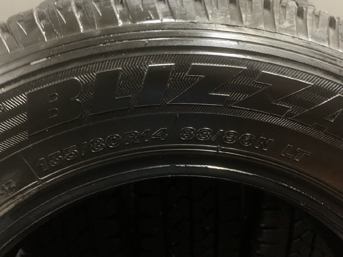 BS BLIZZAK VL1 155/80R14 88/86N LT 14インチ スタッドレス 4本 2020