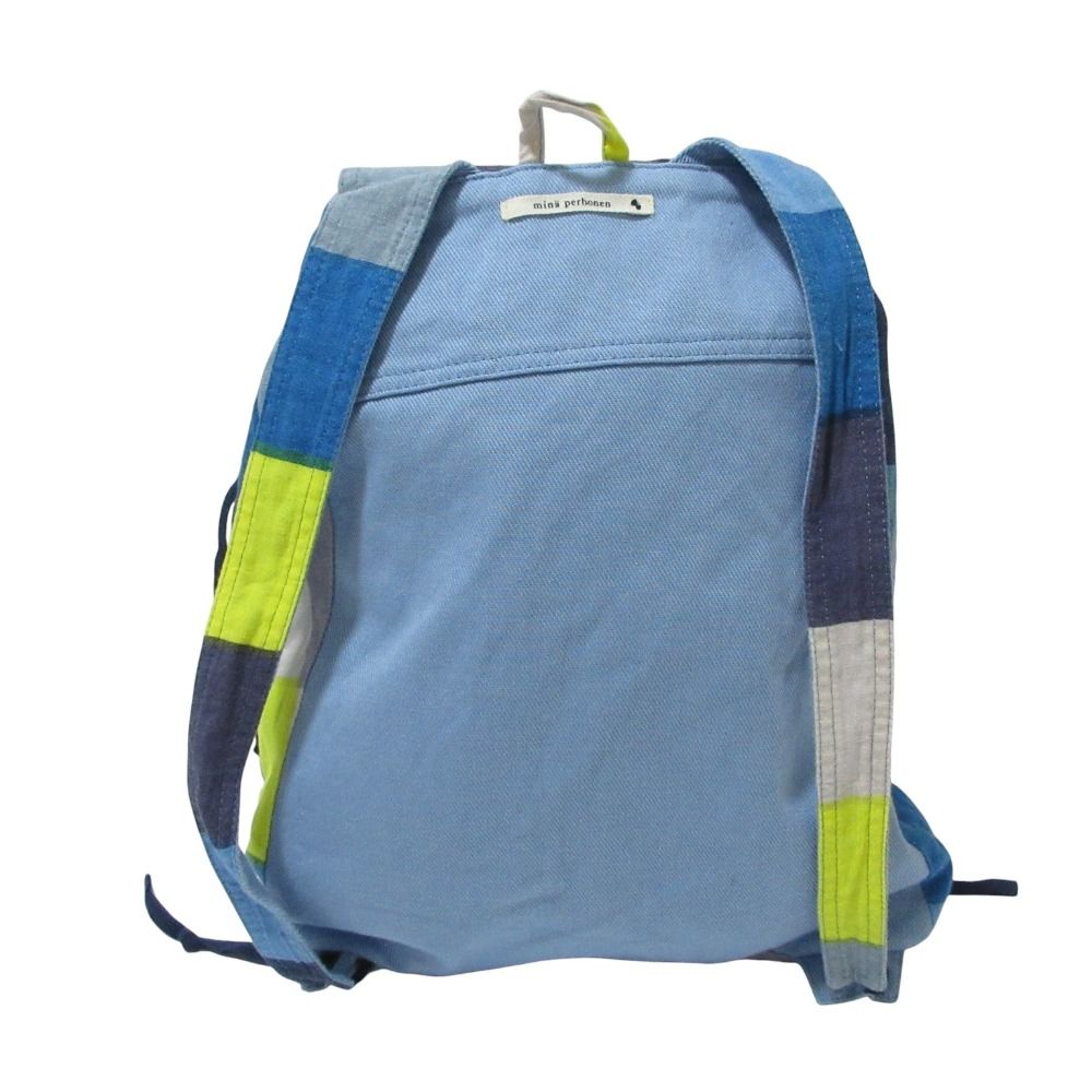 【新品】mina perhonen ミナペルホネン キッズ リュック【未使用】 mina perhonen(ミナペルホネン) / ミナペルホネン/キッズバッグ
