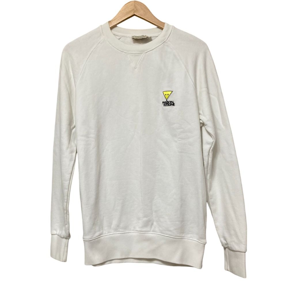 【正規品】新品未使用 LINE メゾンキツネ コラボ トレーナー スウェット MAISON KITSUNE メゾンキツネ ×and wander ロゴプリント