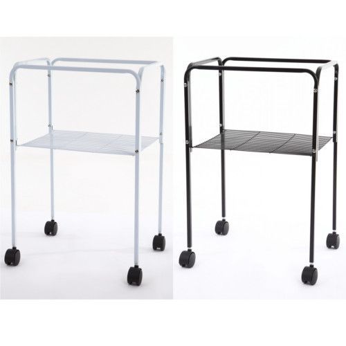 専用スタンド付き 手乗りインコ用 大型 鳥かご 前面 上部開放型 天井