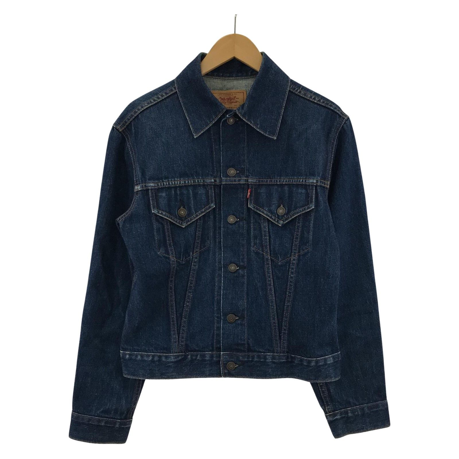 Levis リーバイス デニムジャケット 70505インディゴ M 短丈 Levi's リーバイス 70505 デニムジャケット sizeM/インディゴ