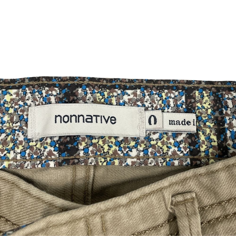 NONNATIVE ノンネイティブ NN-P2918 チノパンツ カーキ サイズ0 正規品 / A8968