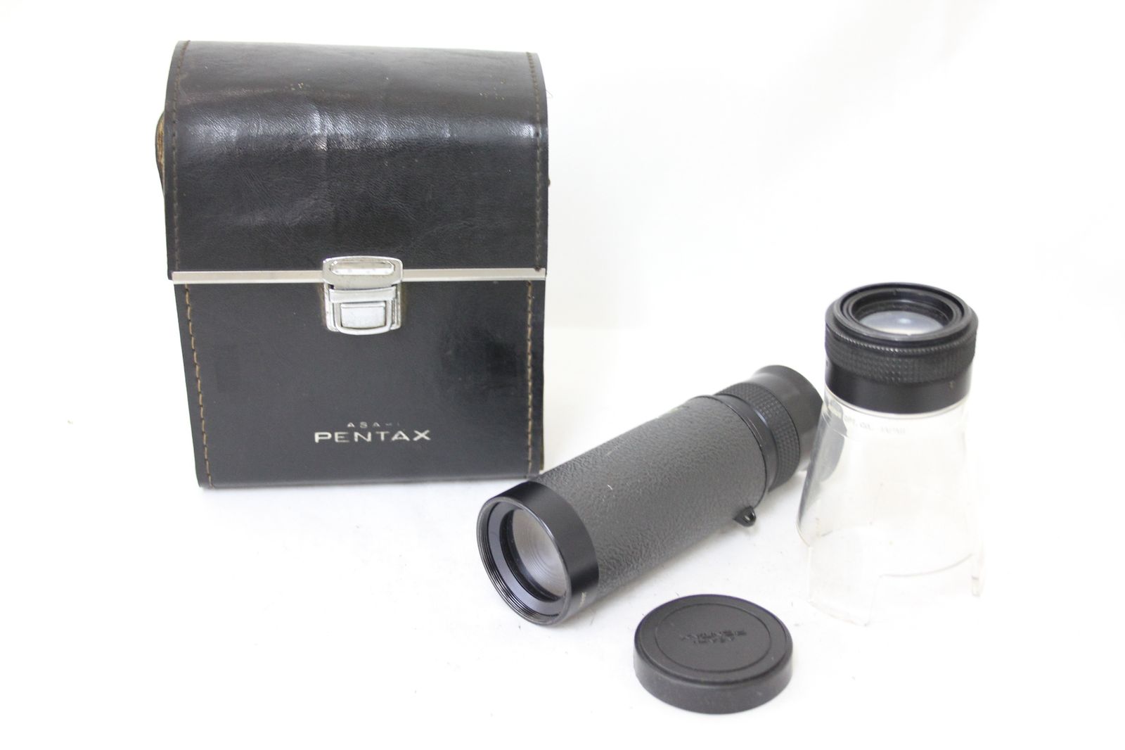 返品保証 ペンタックス Pentax 8x30 6.2° Close-up 25x ケース付き 単眼鏡 v9924