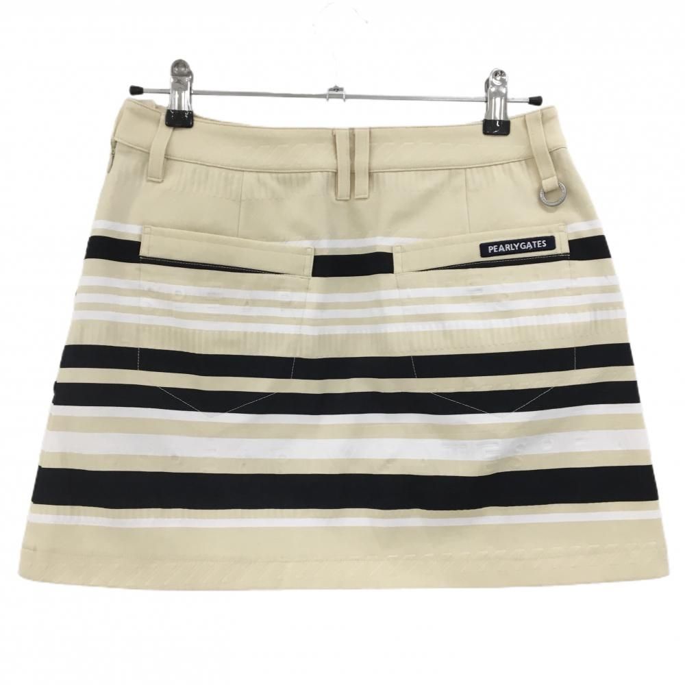 【パーリーゲイツ】レディース ゴルフスカート ベージュ パーリーゲイツゴルフウェア スカート ゴルフ レディース