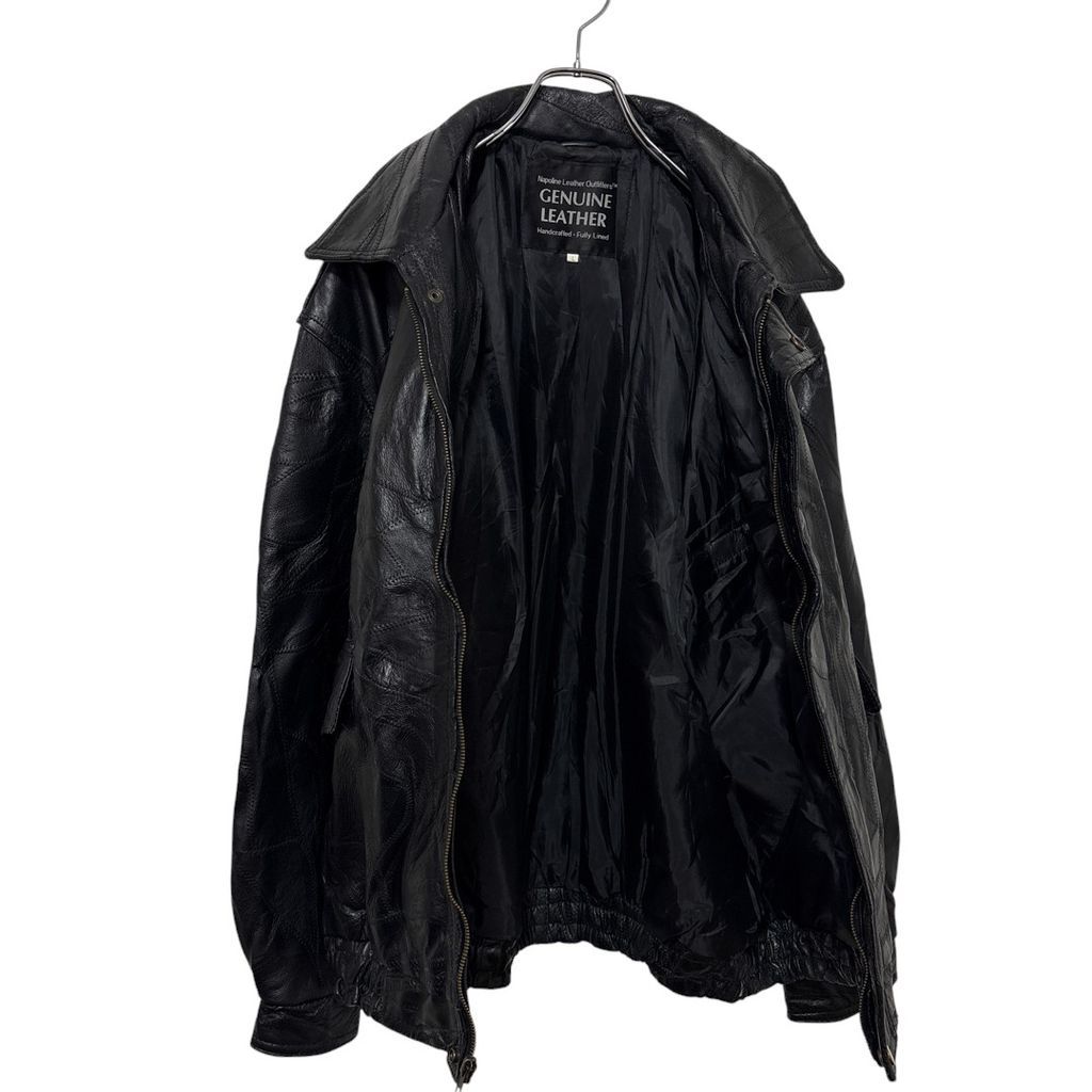 GENUINE LEATHER】 パッチワークレザージャケット S-2957 - メルカリ