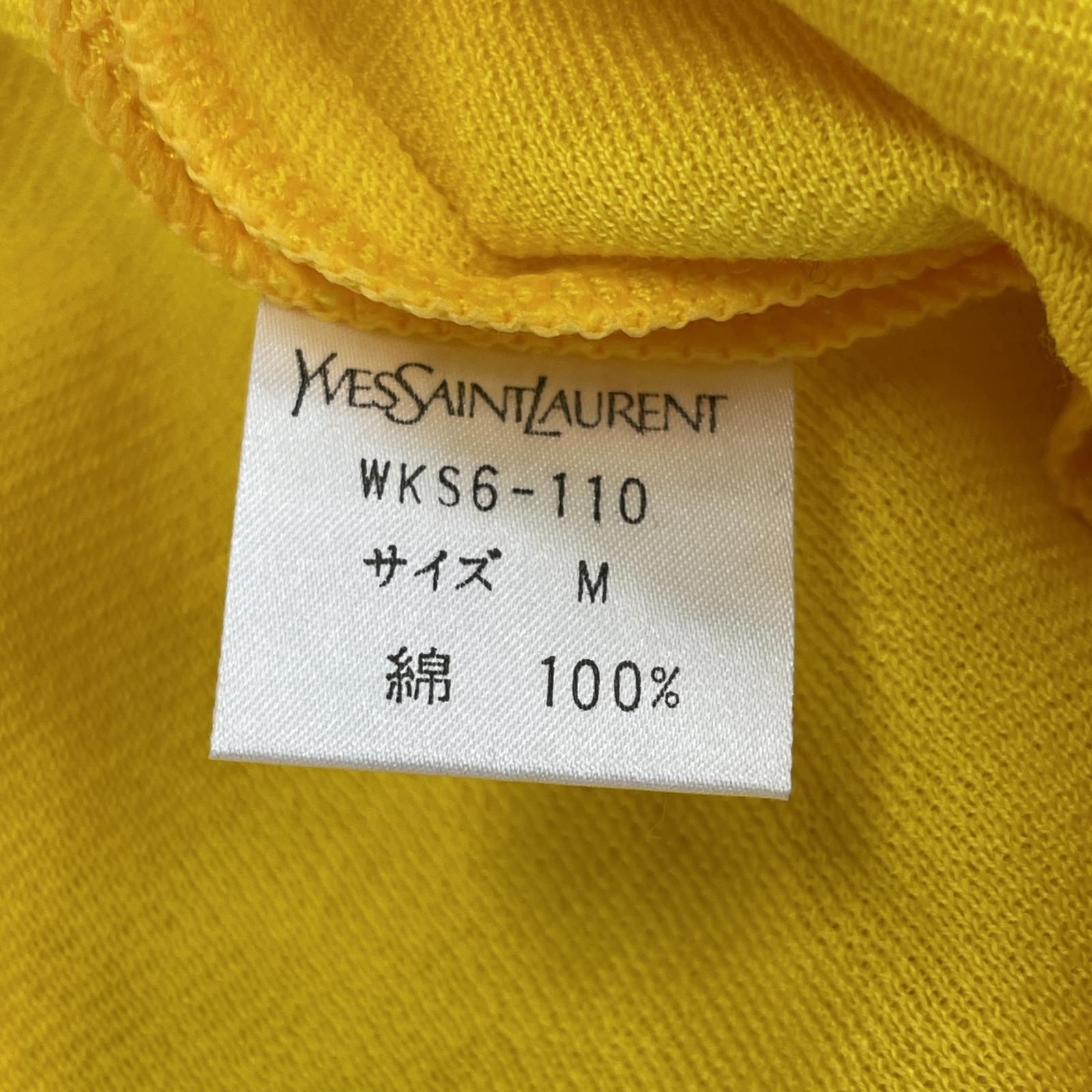 YVES SAINT LAURENT イヴ・サンローラン スクエアネック ニット