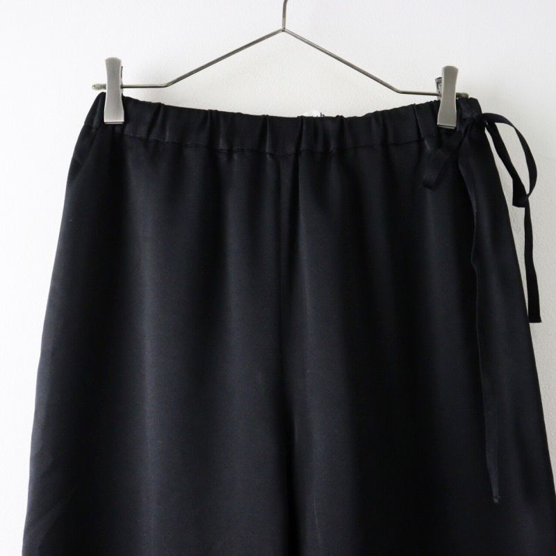 Porter des boutons/ポルテデブトン　ヘムプリーツパンツ　F Porter des boutons ポルテデブトン デニムワンタックパンツ