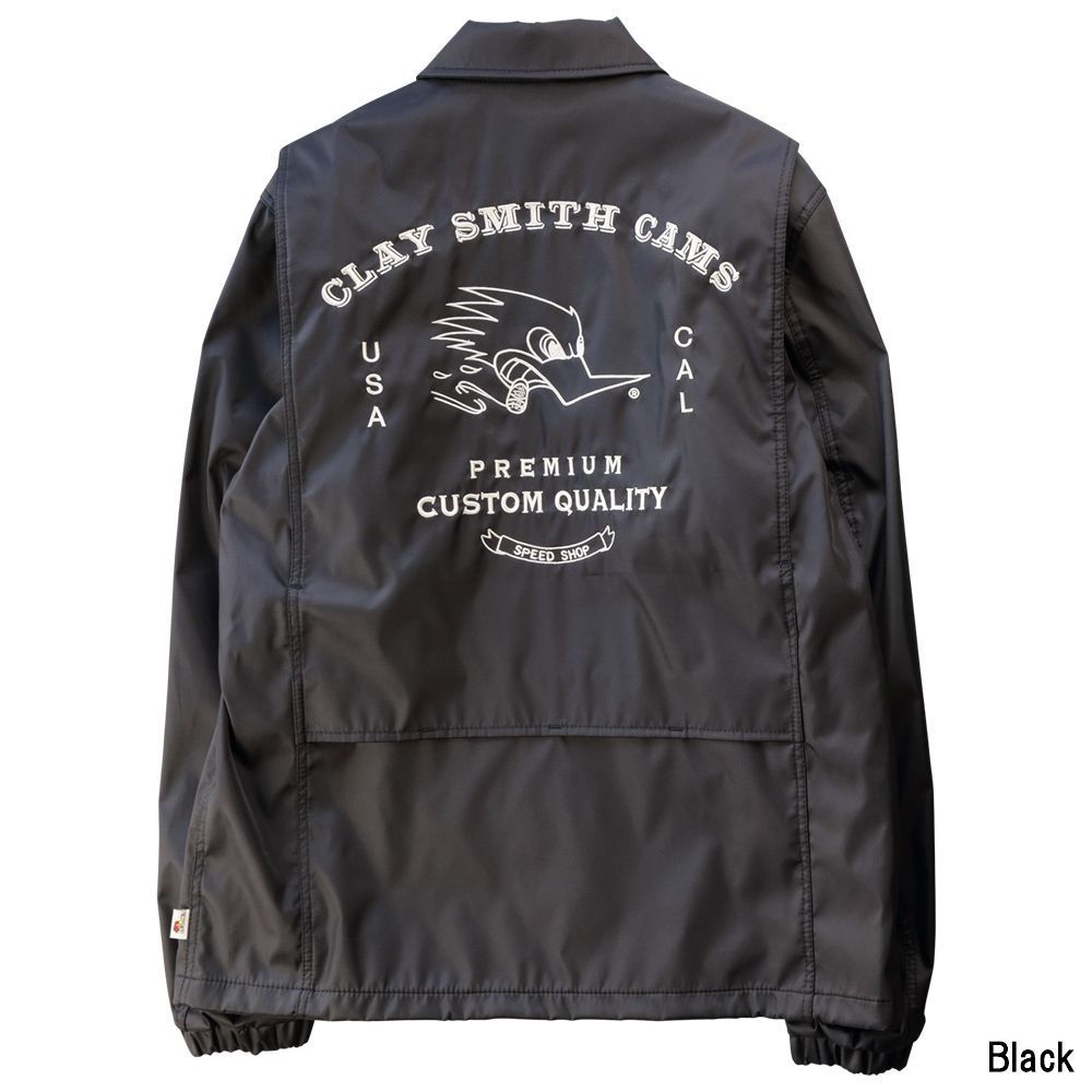 CLAY SMITH クレイスミス BLACKBIRD コーチジャケット CSY-3910 Black