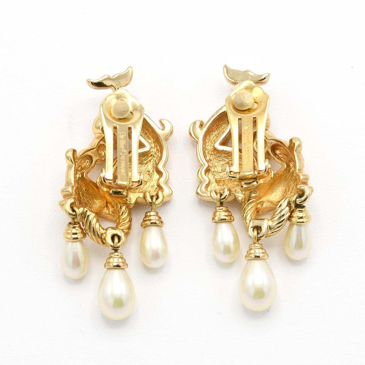 Christian Dior ディオール ゴールドフィッシュ イヤリング ネックレス