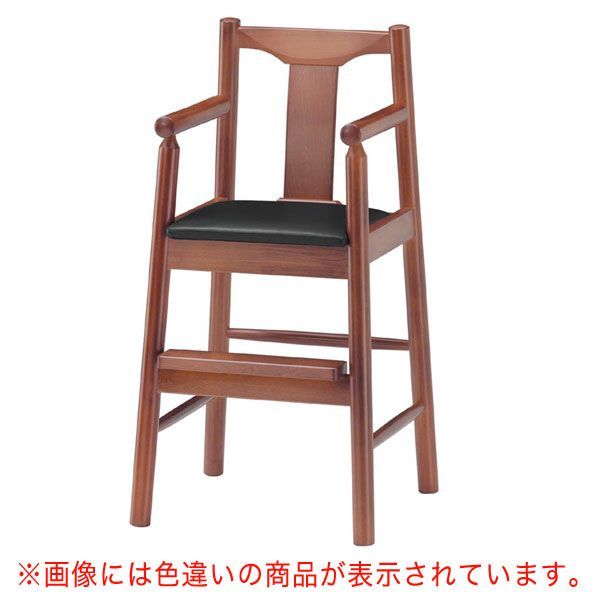 パンダK椅子 茶レザー | 張地：ニュートップ 6369 シンコール