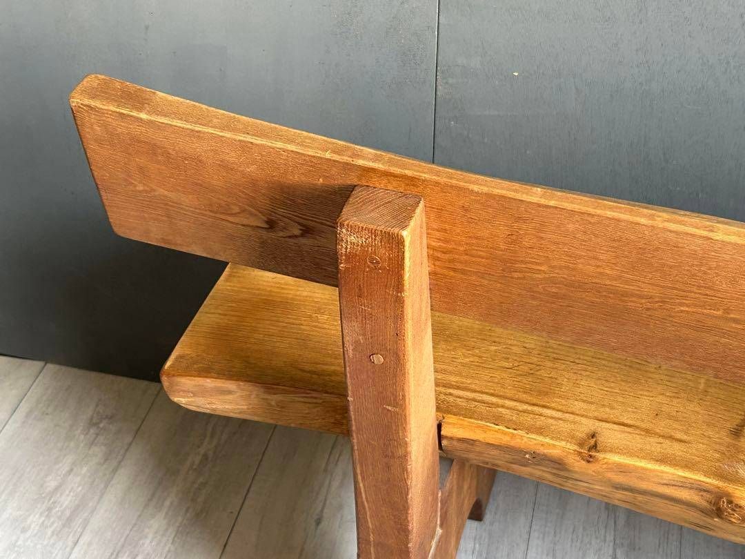 希少 無垢材 ベンチ アンティーク ヴィンテージ 和モダン 杉の木