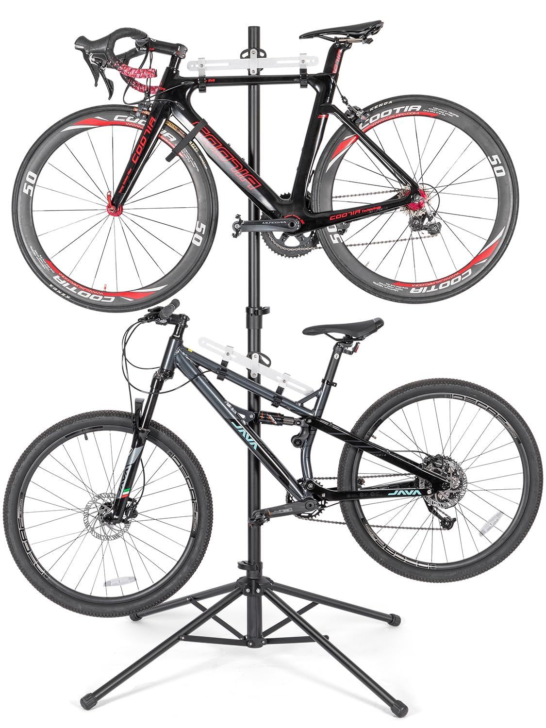 数量 倒れない 2台 横置き スタンド ディスプレイスタンド 高さ無段階調整 自転車 室内用 CXWXC BN-W009