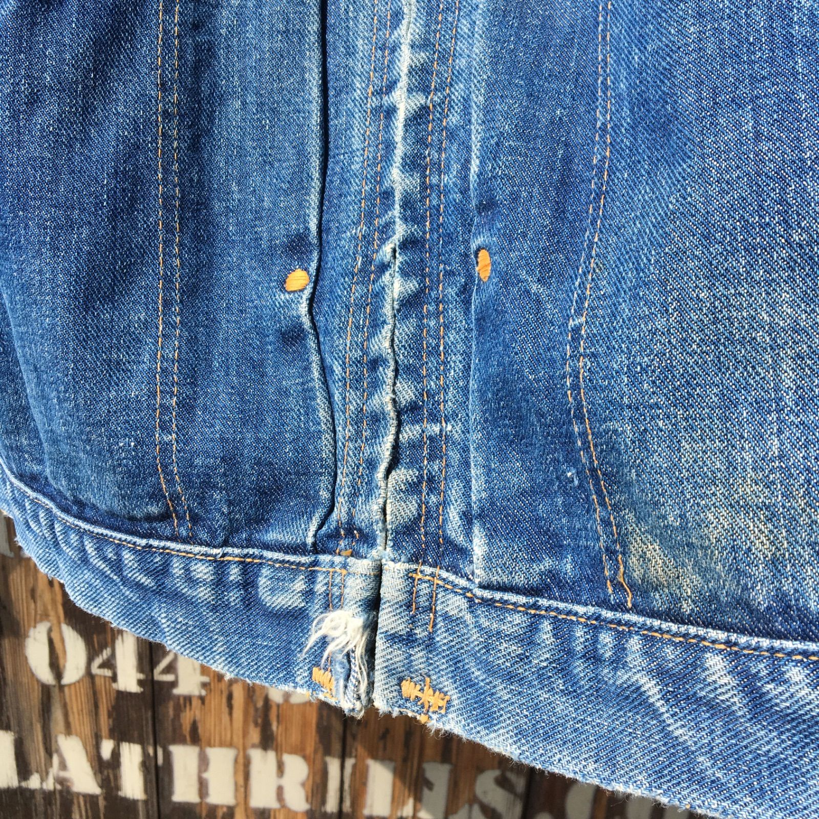 ⚫︎激レア 60年代ラングラー当時物⚫︎オリジナル 24MJZ⚫︎白タグ