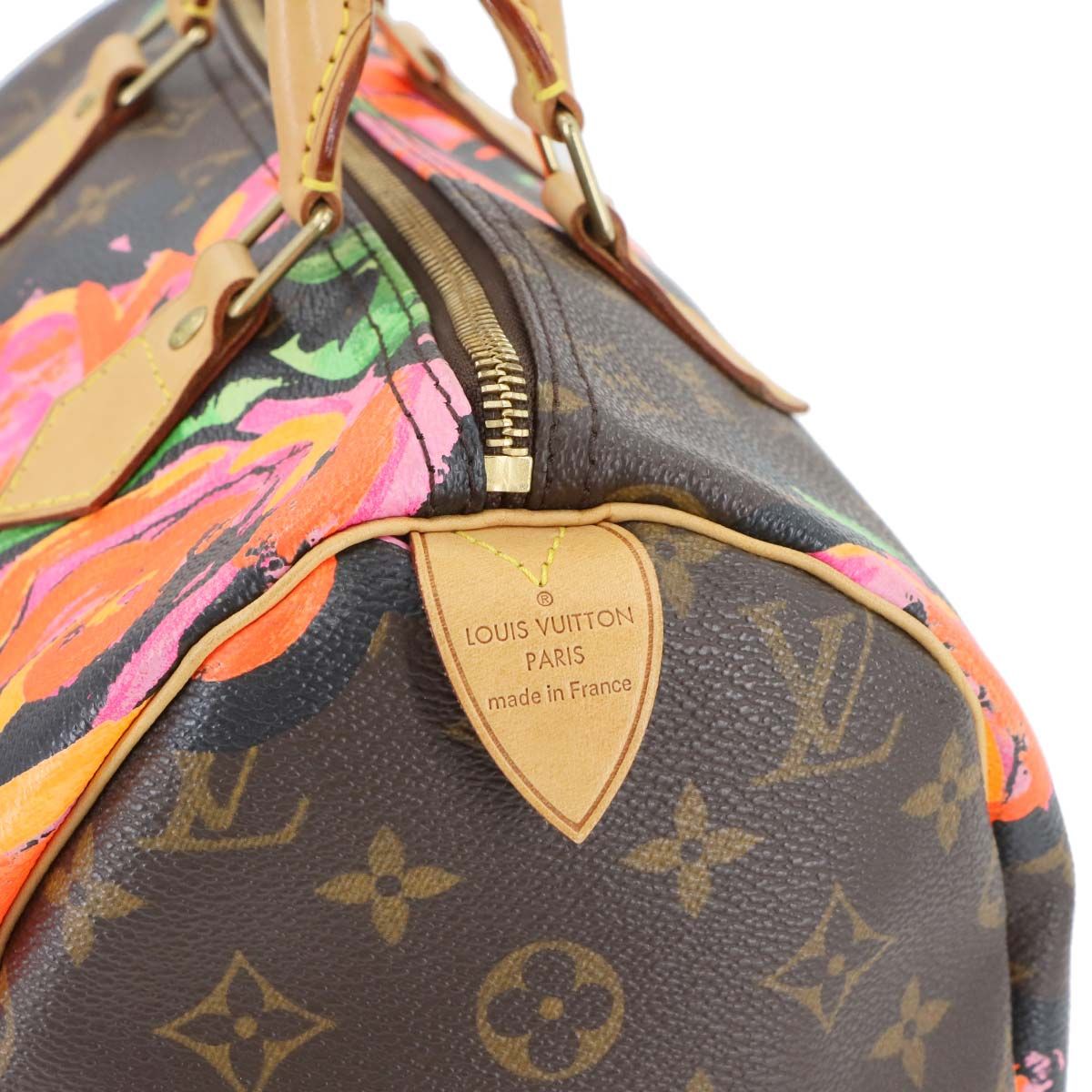 美品　Louis Vuitton スピーディ30 モノグラム ルイ ヴィトン LOUIS VUITTON モノグラム ローズ スピーディ 30