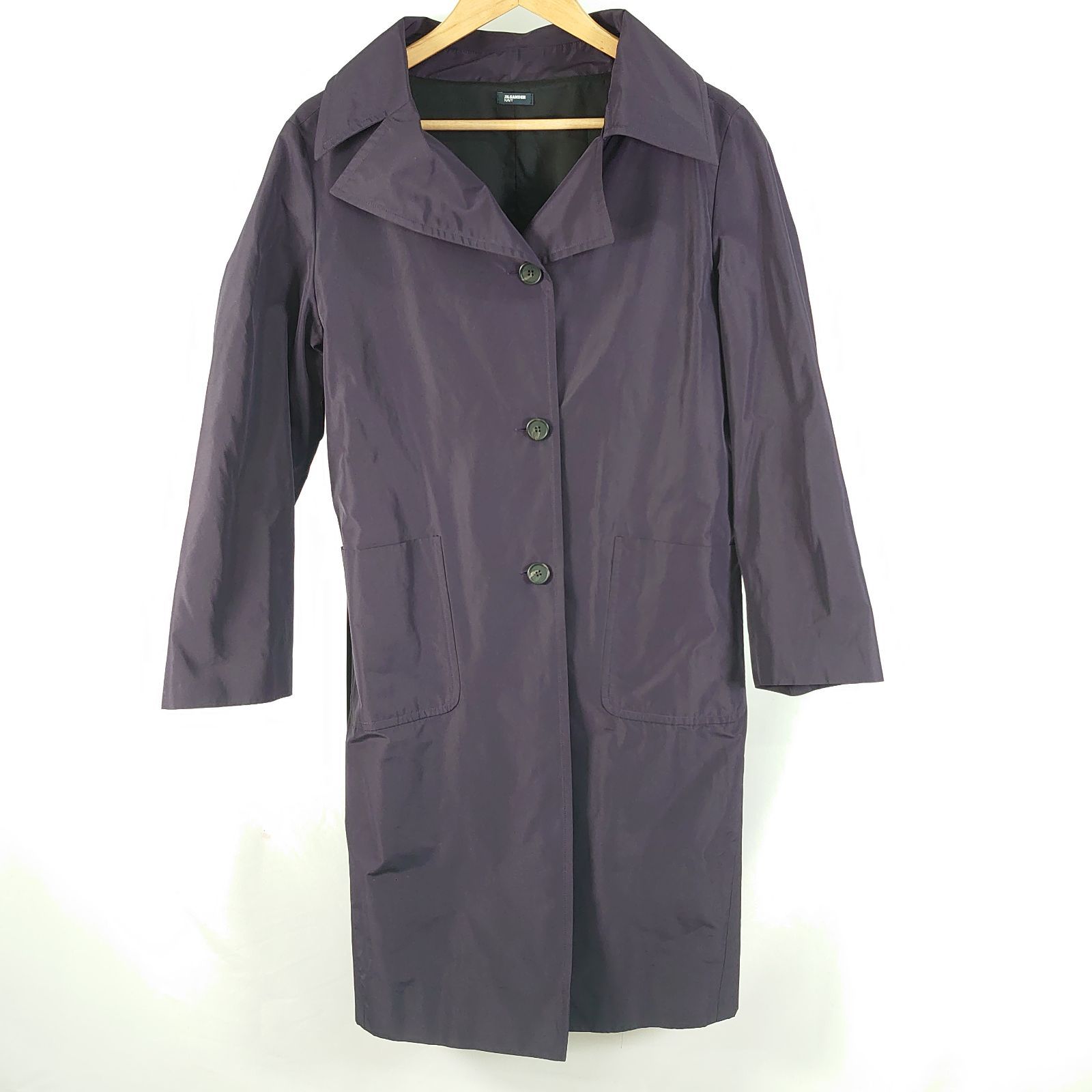 JIL SANDER NAVY ジルサンダーネイビー トレンチコート スプリング 