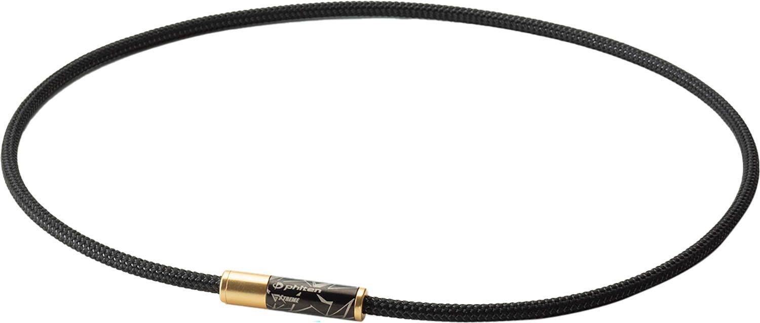 ファイテン Phiten ラクワ磁気ネックレス エクストリーム RAKUWA磁気ネックレス EXTREME トライバル 管理医療機器 ゴールド 50cm 軽量 血行促進 肩こり 首こり TG902153 ゴールド