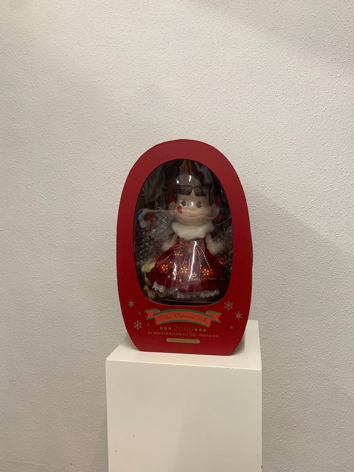 不二家 ペコちゃん 2009年 クリスマスドール 限定品 箱付き 美品