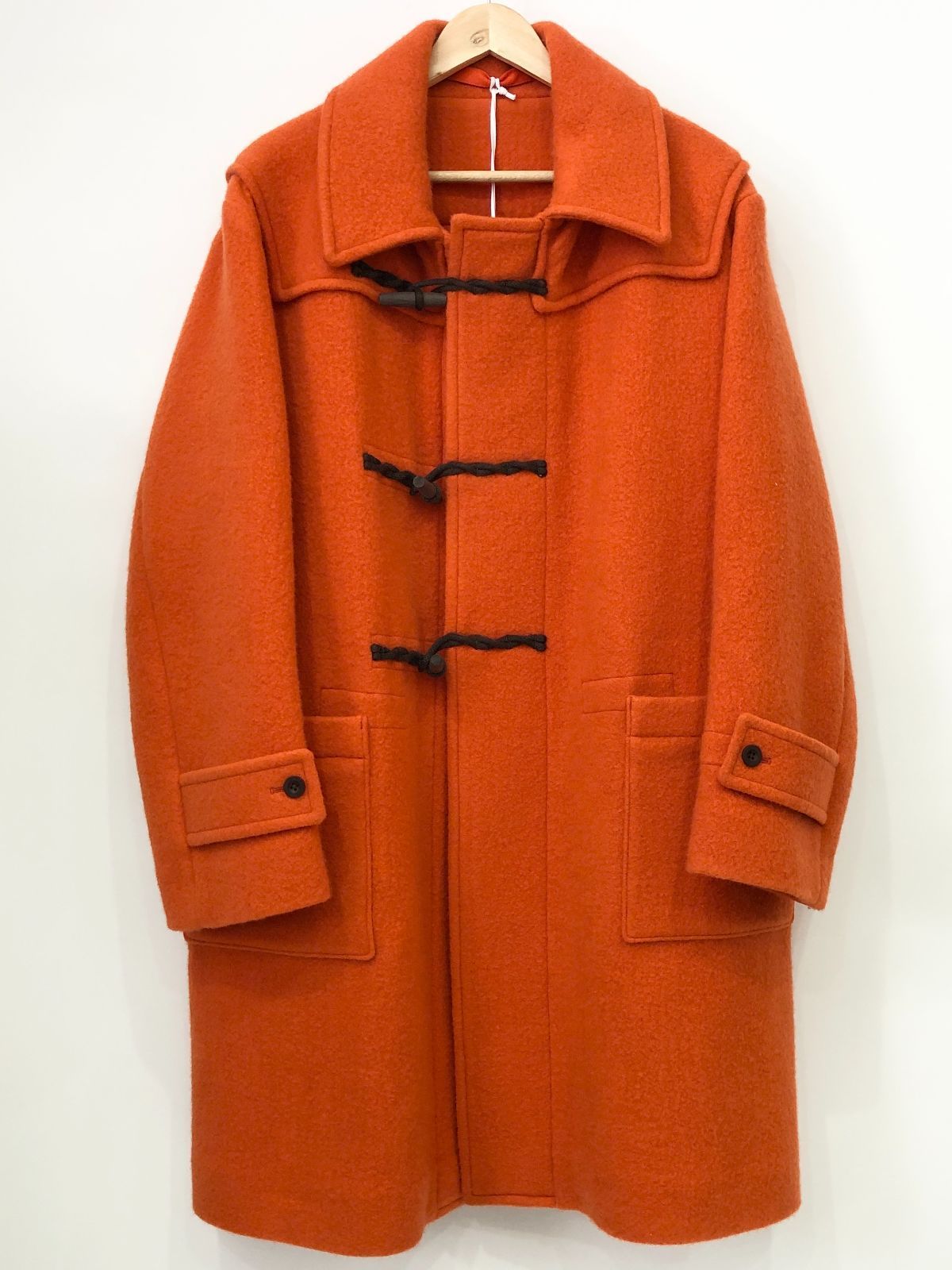 未使用・タグ付】KAPTAIN SUNSHINE Duffle Coat KS23FC003 ORANGE 