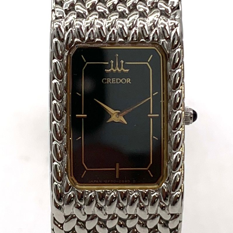 【お買い得】SEIKO 腕時計 Credor 石付き　稼働品 お買い得】SEIKO 腕時計 Credor 石付き 稼働品