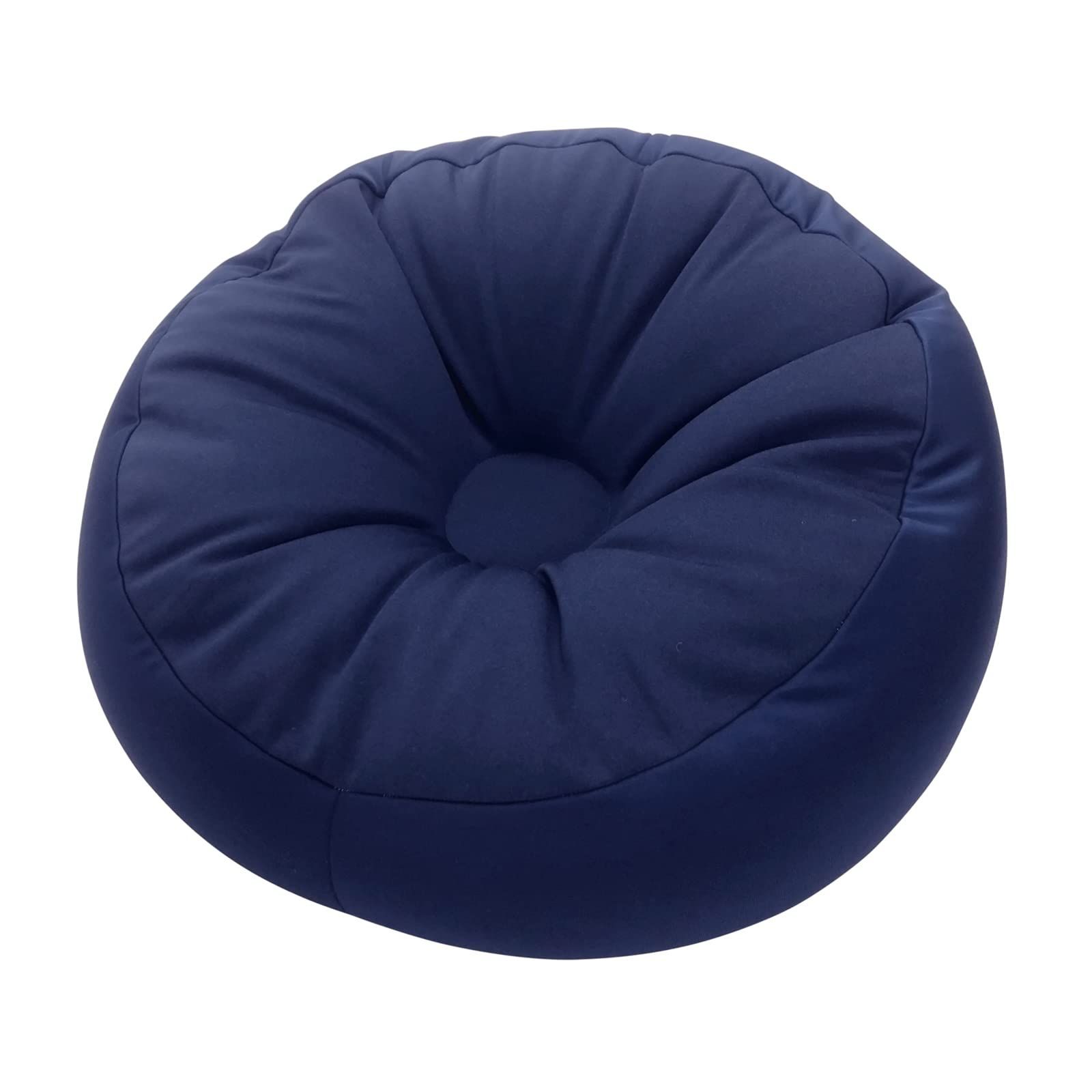 【特価商品】ビーズクッション 日本製 ちびカウチビーズクッション フレックス販売 ネイビー CBC-45