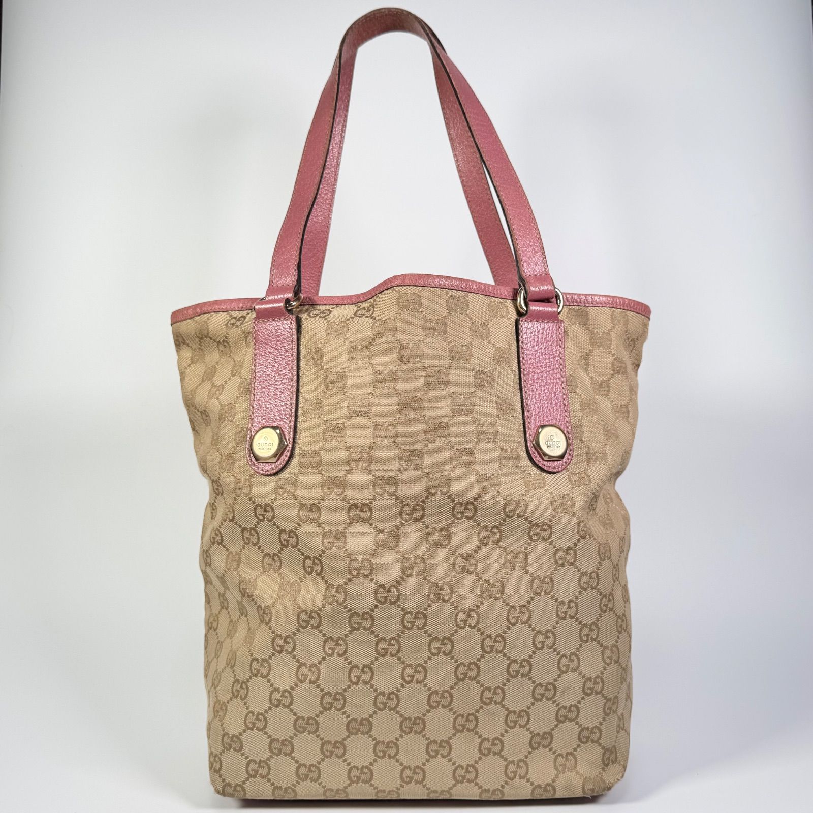 希少 GUCCI グッチ GGキャンバス トートバッグ ショルダーバッグ 