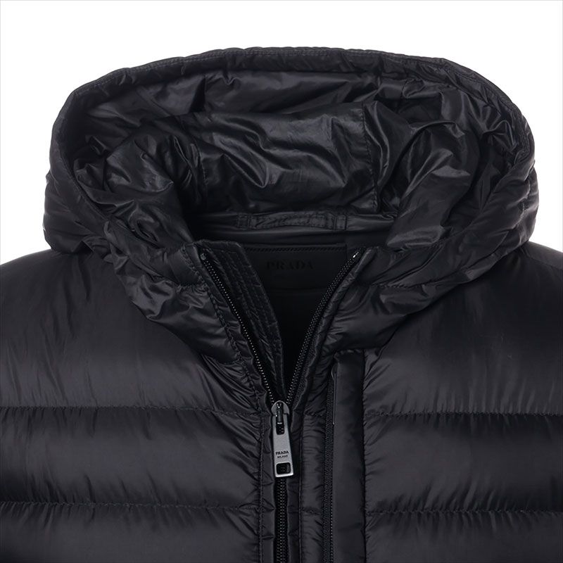 PRADA プラダ ジャケット Size:50 ニット切り替え ダウン 18年 - メルカリ